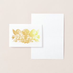 Vintage Haeckel Foil Card