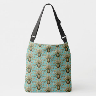 Vintage Haeckel Octopus Crossbody Bag