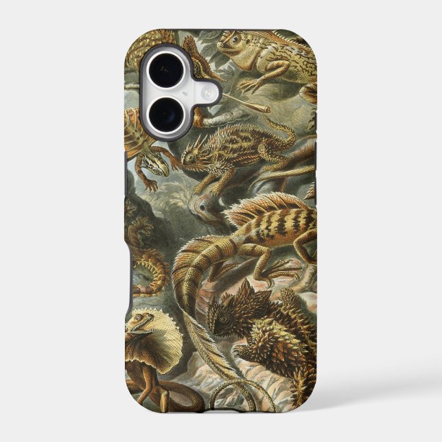 Vintage Haeckel Reptiles (Back)