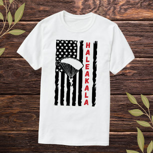 Vintage Haleakala Paragliding Skydiving T-Shirt