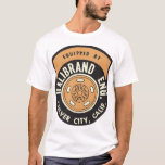 Vintage Halibrand Engineering Racing Wheels Decal T-Shirt<br><div class="desc">Vintage Halibrand Engineering Racing Wheels Decal Hot Rod T-Shirts</div>