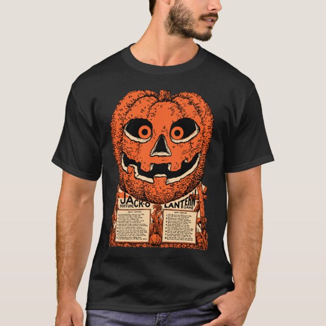 Vintage Halloween - 1920s Jack O Lantern Shirt (Front)