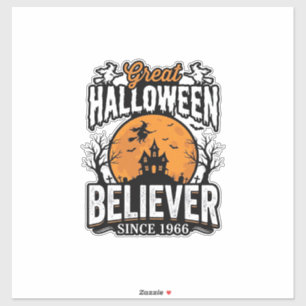 Vintage Halloween Believer Since 1966 Graphic_1