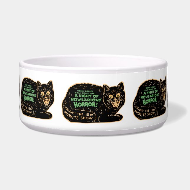 Vintage Halloween Black Cat (Front)