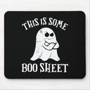 Vintage Halloween Boo This Is Some Boo Sheet Mouse Pad