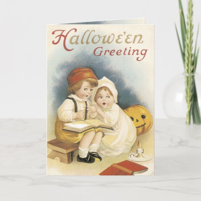 Vintage Halloween Card (Front)