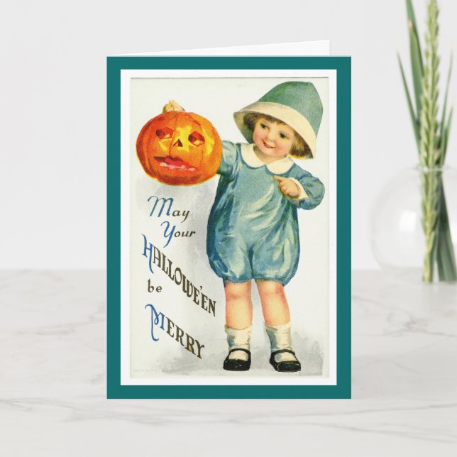 Vintage Halloween Card (Front)
