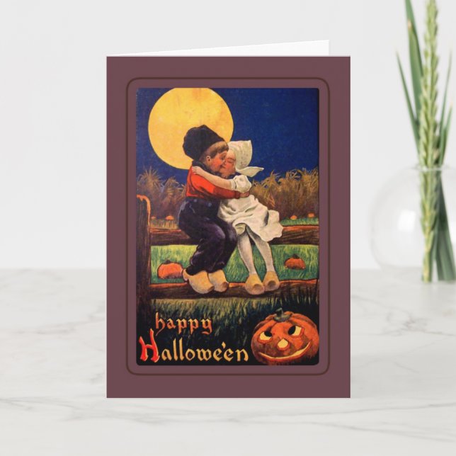 Vintage Halloween Card (Front)