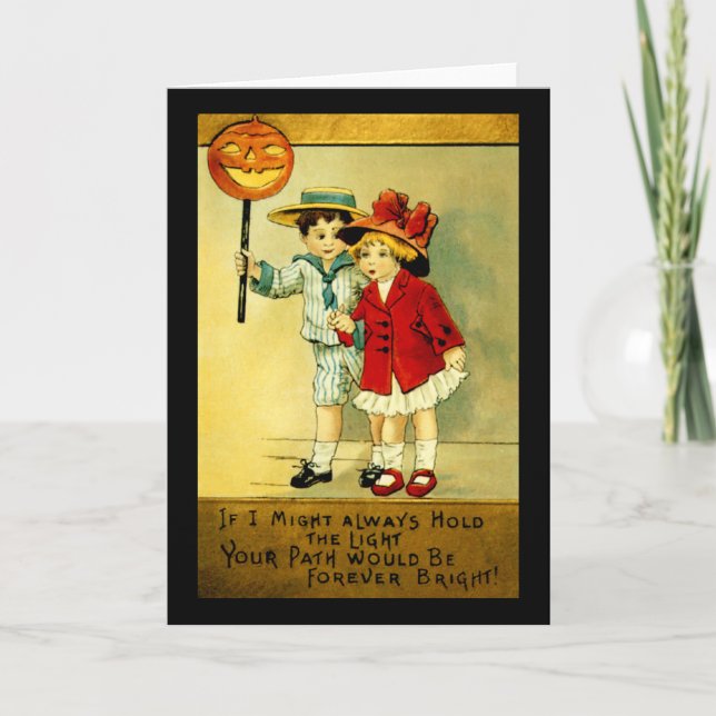 Vintage Halloween Card (Front)