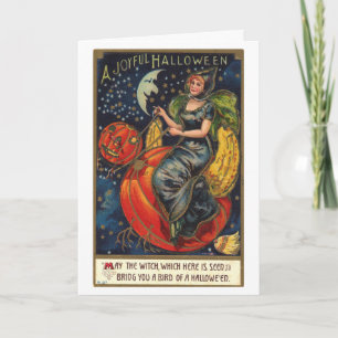 Vintage Halloween Card