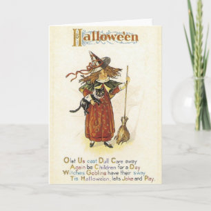 Vintage Halloween Card