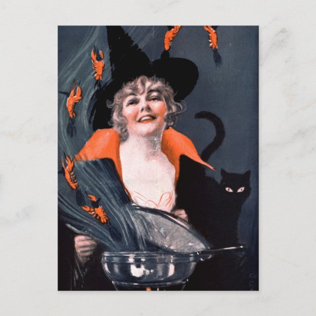 Vintage Halloween Card (Front)