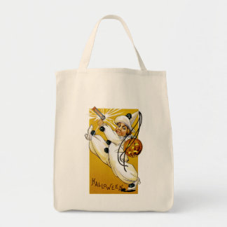Vintage Halloween Clown Tote Bag