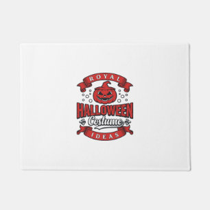 Vintage Halloween Costume Ideas Vector Design_1 Doormat