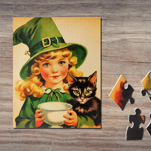 vintage Halloween cutie no7 Jigsaw Puzzle