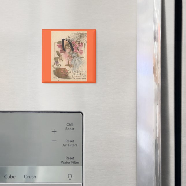 Vintage Halloween Dearest Magnet (In Situ (Fridge))