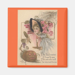 Vintage Halloween Dearest Magnet