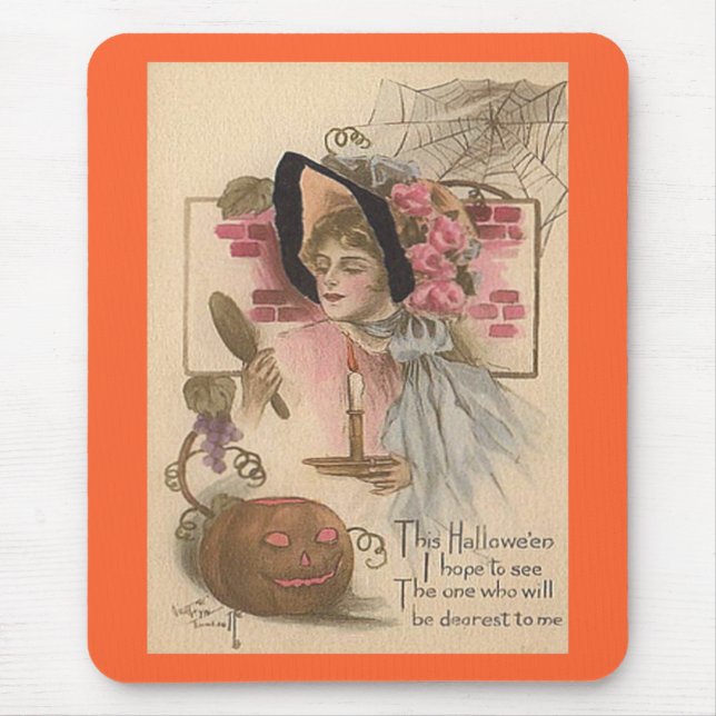 Vintage Halloween Dearest Mouse Pad (Front)