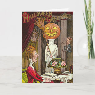 Vintage Halloween - Don't Scare Me!, Card