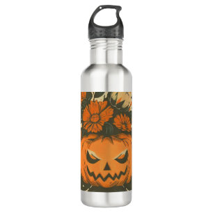 Vintage/Halloween/Fall/pumpkin 710 Ml Water Bottle