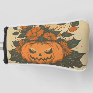 Vintage/Halloween/Fall/pumpkin Golf Head Cover