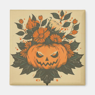 Vintage/Halloween/Fall/pumpkin Magnet