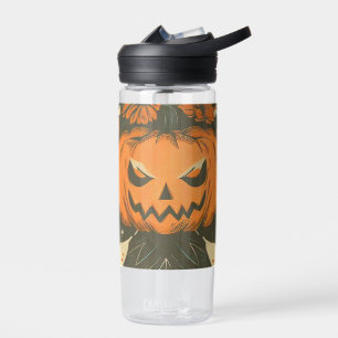 Vintage/Halloween/Fall/pumpkin Water Bottle
