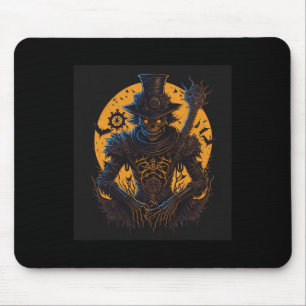 Vintage Halloween Funny Halloween Costume Men Wome Mouse Pad
