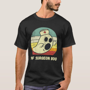 Vintage Halloween Ghost Oral Omf Surgeon Boo Docto T-Shirt