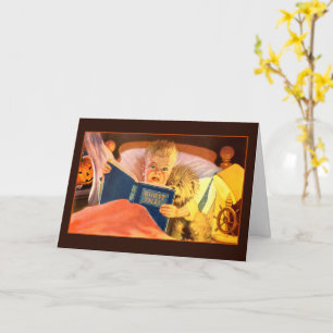 Vintage Halloween Ghost Stories  Card