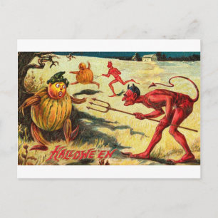 Vintage Halloween Greeting Cards Classic Posters