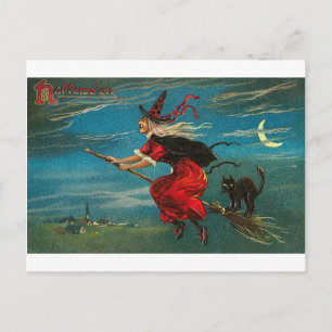 Vintage Halloween Greeting Cards Classic Posters