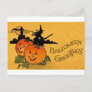 Vintage Halloween Greeting Cards Classic Posters