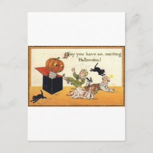 Vintage Halloween Greeting Cards Classic Posters