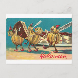 Vintage Halloween Greeting Cards Classic Posters