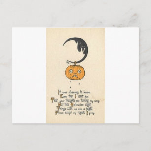 Vintage Halloween Greeting Cards Classic Posters