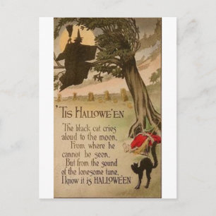 Vintage Halloween Greeting Cards Classic Posters