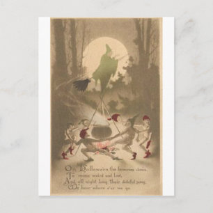 Vintage Halloween Greeting Cards Classic Posters