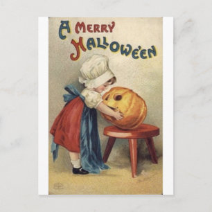 Vintage Halloween Greeting Cards Classic Posters