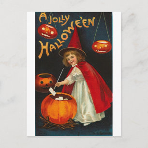 Vintage Halloween Greeting Cards Classic Posters