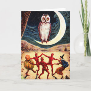 Vintage Halloween Greeting/Note Card