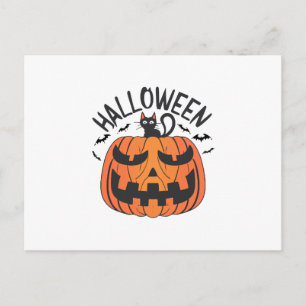 Vintage Halloween Holiday Postcard