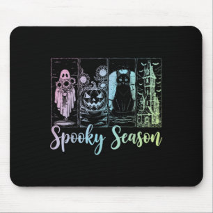 Vintage Halloween Horror Soky Season  Mouse Pad
