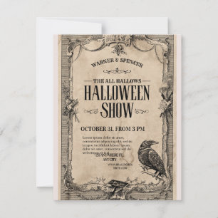 Vintage Halloween Invitation