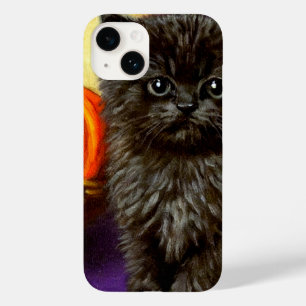 Vintage Halloween Kitten Case-Mate iPhone 14 Case