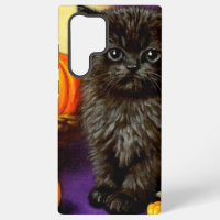 Vintage Halloween Kitten