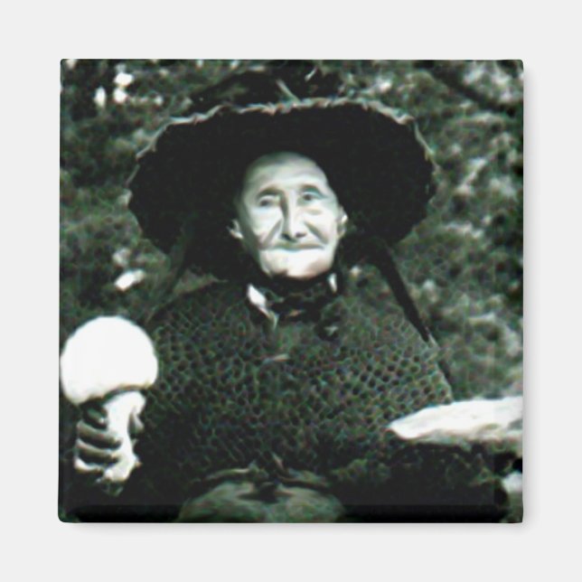 Vintage Halloween Magnet (Front)