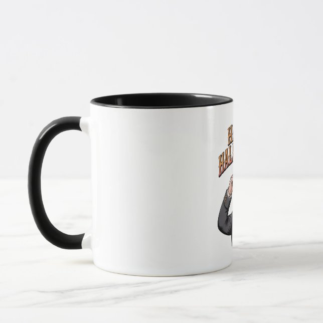 Vintage Halloween Mug (Left)