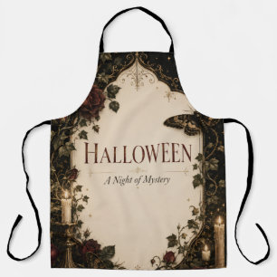 Vintage Halloween Party Apron