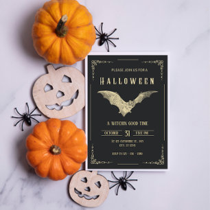 Vintage Halloween Party Flyer Template